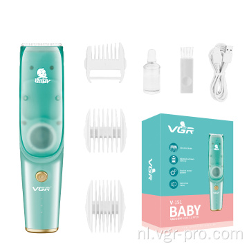 VGR V-151 Laaggeluid oplaadbare babyhaar klipper